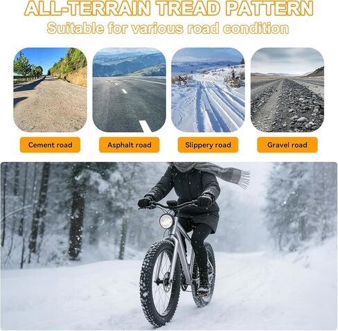 14 x 2.125 Tubeless Tire with Angled Valve ，14 inch Thickened Tubeless Tires Compatible with Electric Scooters, E-Bike 14x2.125/57-254 Folding Electric and More in Kuwait