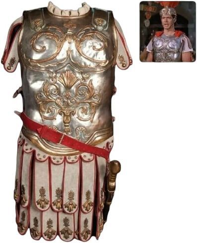 بحري مارت القرون الوسطى النحاس الروماني العضلات Cuirass درع فارس الصدرية تحصيل مع تنورة زي الهالوين in Kuwait