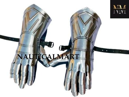 درع القفاز القوطي ذو الوظائف الكاملة لإعادة تمثيل LARP in Kuwait