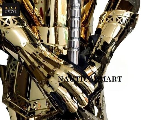 درع القفاز لفارس القرون الوسطى، درع إصبع وظيفي، LARP in Kuwait