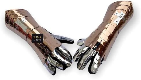 درع الفارس الصليبي القفاز الوظيفي لإعادة تمثيل LARP in Kuwait