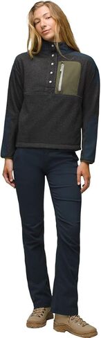 prAna Womens Halle Pant, Tall Inseam, Stormy Night, 00 in Saudi Arabia