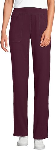 Lands' End Women's Active Hi Impact 5 Pocket High Rise Straight Leg Pants in Kuwait