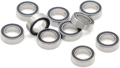 SMR74RS Bearing 4x7x2.5 Mm SMR74 RS 2RS Ball Bearings SMR74-2RS Black Sealed 10Pcs in Saudi Arabia