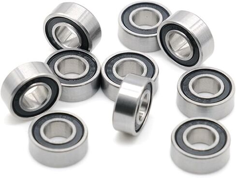 686RS تحمل 6x13x5 مم 686 RS 2RS الكرات 686-2RS أسود مختوم 10 قطعة in Kuwait