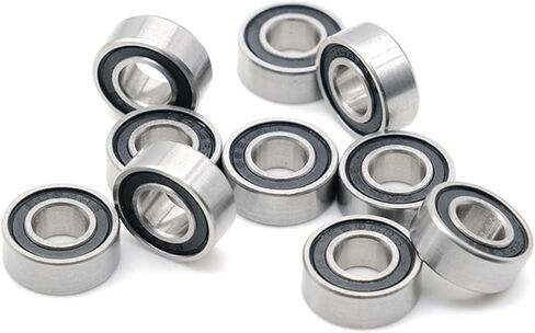 686RS تحمل 6x13x5 مم 686 RS 2RS الكرات 686-2RS أسود مختوم 10 قطعة in Kuwait