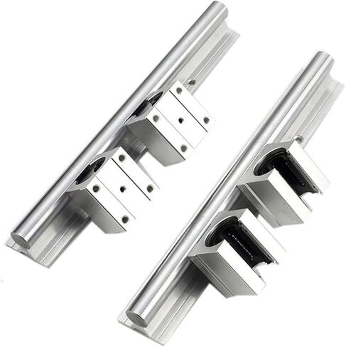 المهنية 1200 مللي متر-1800 مللي متر 2 مجموعات الخطي السكك الحديدية SBR20 Guide20mm القضبان 4 قطعة SBR20UU الكرة تحمل كتلة CNC راوتر (1800 مللي متر) in Kuwait