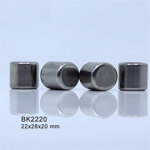 TMP1105 BK2220 محامل إبرة 222820 مم محمل كأس أسطواني BK222816 محبوس مغلق نهاية واحدة سلسلة Meteic 75941/22 in Saudi Arabia