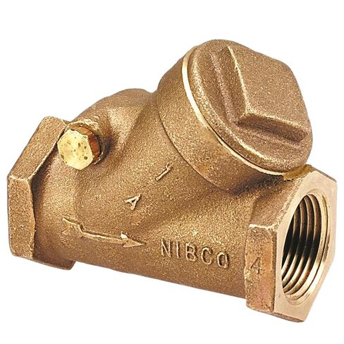 NIBCO Fig No T-413-B, 1 in. Bronze Check Valve, Bronze Seat Disc, Threaded in Saudi Arabia