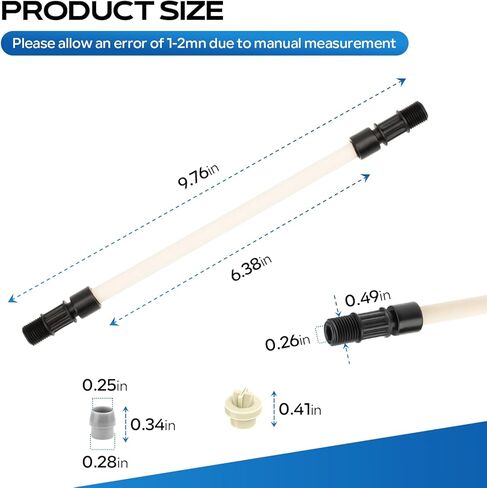 أنبوب المضخة MCCP202 ومجموعة استبدال صمام فحص منقار البط MCCVDB0 - أجزاء مقاومة للضغط العالي للمضخات (85Mhp17/45/85، رأس واحد، SVP/M128)، 0-100 رطل لكل بوصة مربعة/0-6.9 بار، 5 مجموعات in Kuwait