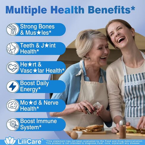 Calcium 1200 mg with Vitamin D3 K2 5000 IU Softgels Supplement for Women Men - Liposomal Calcium Citrate & Algae Calcium Magnesium Zinc + D3 K2 B12, Plant-Based Vegan Vitamin D, Boron for Bone,120ct in Kuwait