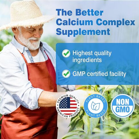 Calcium 1200 mg with Vitamin D3 K2 5000 IU Softgels Supplement for Women Men - Liposomal Calcium Citrate & Algae Calcium Magnesium Zinc + D3 K2 B12, Plant-Based Vegan Vitamin D, Boron for Bone,120ct in Kuwait