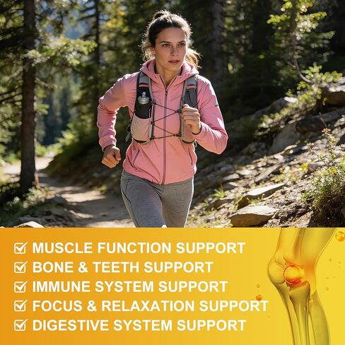 Calcium Citrate 1200mg Liquid Supplement with Vitamin D3 for Women & Men - Calcium Magnesium Zinc D3 K2 Supplement for Bone, Teeth, Immune Support - Sugar Free, Vegan, Banana Flavor - 1 Fl Oz (2 Pack) in Kuwait