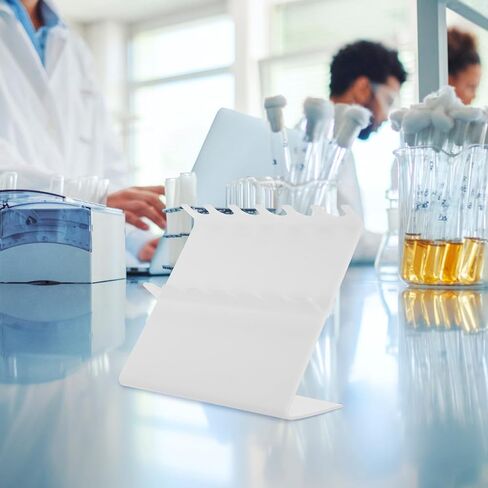 NOLITOY Plastic Laboratory Pipette Rack Stand 6-Hole Linear Pipettor Holder Organizer for Scientific Lab Storage and Transfer in Saudi Arabia