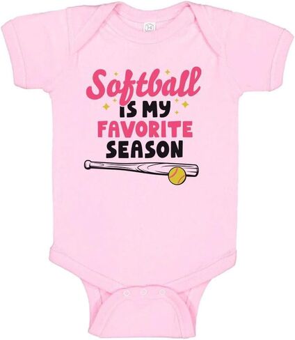 تي شيرت TATY Kids Softball هو الموسم المفضل لدي للأطفال الرضع in Kuwait