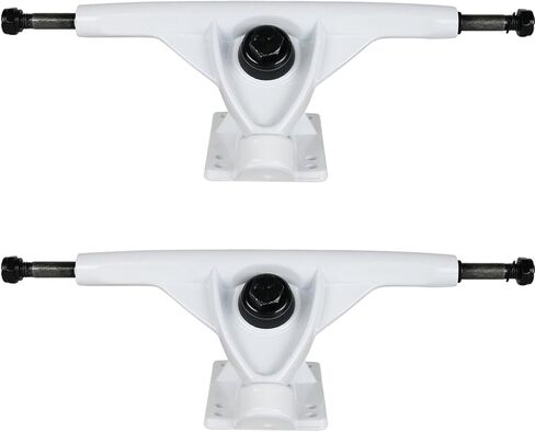 لوح تزلج Havoc Longboard Trucks مقاس 180 مم باللون الأبيض (زوج) من Reverse Kingpin in Kuwait