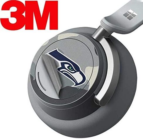 Skinit Decal Audio Skin Compatible with Surface Headphones - Officially Licensed NFL Seattle Seahawks Camo Design in Saudi Arabia