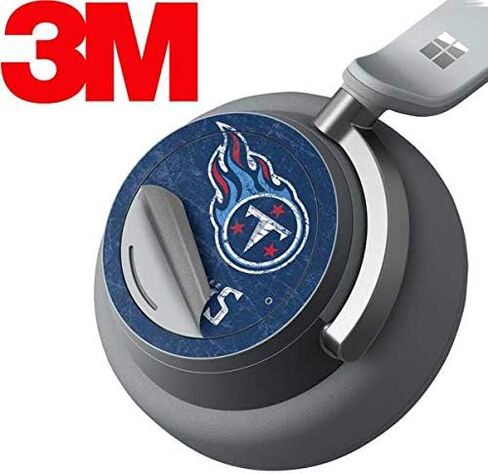 Skinit Decal Audio Skin Compatible with Surface Headphones - Officially Licensed NFL Tennessee Titans Distressed Design in Saudi Arabia