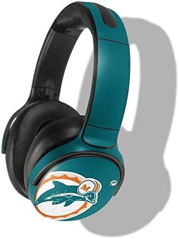 Skinit Decal Audio Skin Compatible with Skullcandy Venue - Officially Licensed NFL Miami Dolphins Retro Logo Design in Saudi Arabia