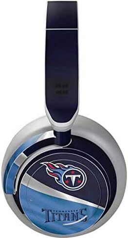 Skinit Decal Audio Skin Compatible with Surface Headphones - Officially Licensed NFL Tennessee Titans Design in Saudi Arabia