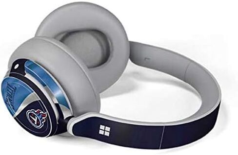 Skinit Decal Audio Skin Compatible with Surface Headphones - Officially Licensed NFL Tennessee Titans Design in Saudi Arabia
