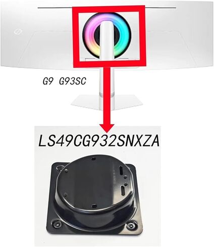 ملحقات دعامة حائط لمحول الشاشة، متوافقة مع سامسونج، G9 لـ C49G95TSSI C49G95TSSE C49G95TSSN C49G95TSSU in Kuwait