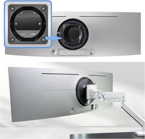 Monitor Adapter Wall Bracket Accessories, Compatible for Samsung, G9 49 Inch Monitor LS49CG954SNXZA S49CG934S S49CG950S LS49CG934SUXEN in Saudi Arabia