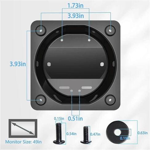 Monitor Adapter Wall Bracket Accessories, Compatible for Samsung, G9 49 Inch Monitor LS49CG954SNXZA S49CG934S S49CG950S LS49CG934SUXEN in Saudi Arabia