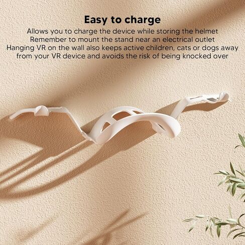 Dioche VR Wall Mount, Space Saving VR Storage Stand Hook for VR Headset and Controllers in Saudi Arabia