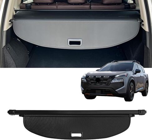 AUXKO Retractable Cargo Cover for Toyota 4Runner 2024-2010, Trunk Cargo Cover Luggage Security Shade Cover for 2024 2023 2022 4Runner Shielding Shade Anti-Peeping Luggage Privacy Screen, Carbon Fiber in Kuwait