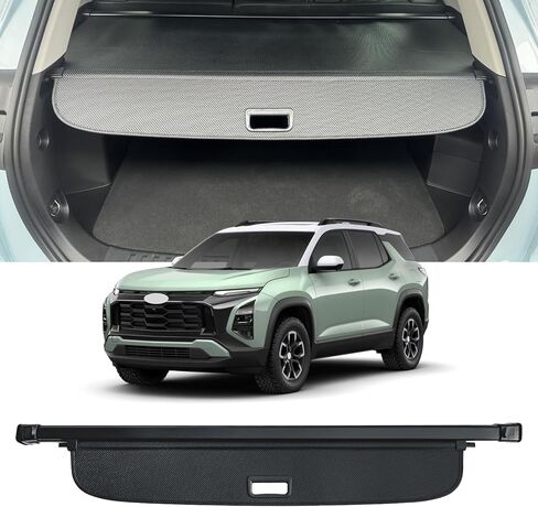 AUXKO Retractable Cargo Cover for Toyota 4Runner 2024-2010, Trunk Cargo Cover Luggage Security Shade Cover for 2024 2023 2022 4Runner Shielding Shade Anti-Peeping Luggage Privacy Screen, Carbon Fiber in Kuwait