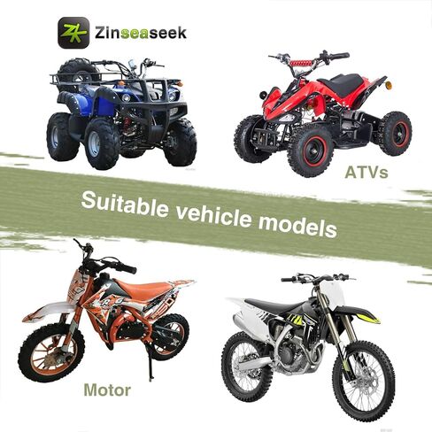 Twist Throttle Cable Handle Kit 1 Left Handle Grip 1 Right Handle Grip 1 Cable 1 Throttle Clamp 1 On/Off Kill Switch.for 50cc 125cc 110cc 150cc 250cc Mini Bike ATV Quad Pit Bike Dirt Bike. in Saudi Arabia