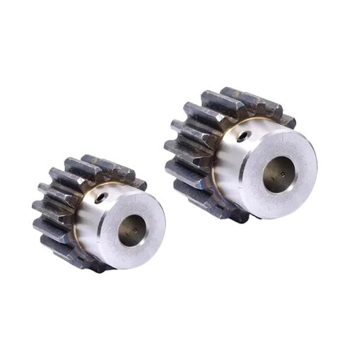 Steel Heavy Duty Motor Pinion Gear 2M 12T-24T Spur Gear with Step Bore 8mm Motor Carbon Steel Transmission Accessories(22 Teeth) in Saudi Arabia