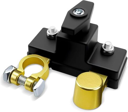 مفتاح فصل بطارية السيارة ، مفتاح قتل البطارية ، 12 فولت 24V طاقة ثقيلة تم قطع اتصال Lsolator ، قطع البطارية السريعة قطع ملحقات Universal لمعظم شاحنة سيدان سيارات الدفع الرباعي in Kuwait