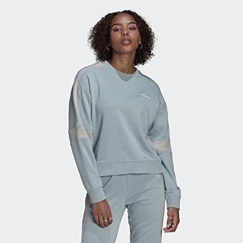 adidas Sweatshirt Women's, Grey, Size M in Saudi Arabia