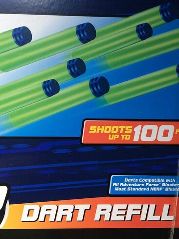 Adventure Force 100 Dart Refill - Shoots Up to 100 Feet (Waffle Tip) in Saudi Arabia