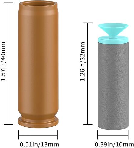 60PCS Soft Bullet & Shell for JellyBullet 721005, Larmside Foam Blaster in Saudi Arabia