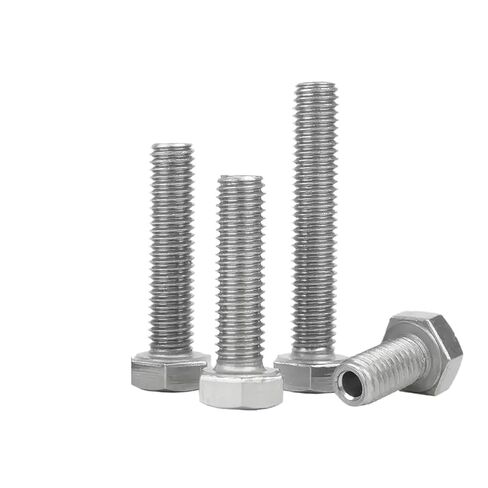 304 Stainless Steel Outer Hexagon Internal and External Threads Bolt Adaptable Screw Hollow Helical Nut Size Hollow Screw M4-M20(2Pcs M10x50x5.2) in Saudi Arabia