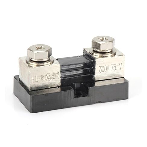 FL-15 0.5 Class 200A 300A 75mV Shunts Brass Current Electrical Plating Tolerance 0.5% DC Mount Shunt Resistor with Base in Saudi Arabia