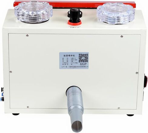 Dental Twin-Pen Sandblaster with Drawer Double Pen Sand Blaster 2 Plastic Tanks in Kuwait