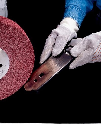 3M 37105 Standard Abrasives Metal Finishing Wheel 858082, 6 in x 1/2 in x 1 in 5A MED Coating Cut Cutting Angle Flute in Saudi Arabia