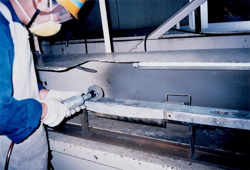 Scotch-Brite 17505 EXL Unitized Wheel, 3" x 1/2" x 3/8" 2S FIN, 3" Diameter, Abrasive Grit, 10000 rpm in Saudi Arabia