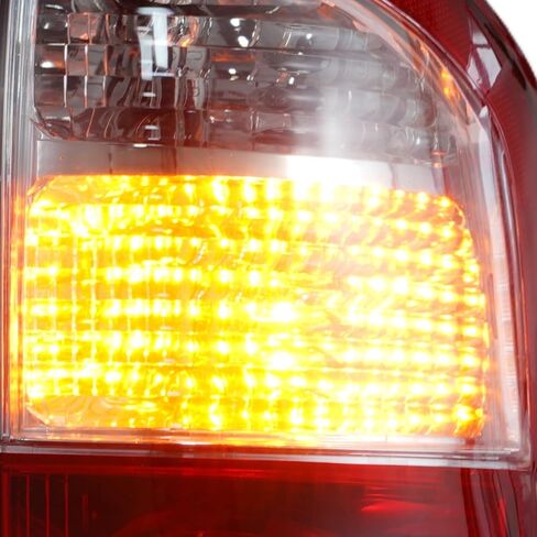 Tail lights Compatible With TOYOTA TUNDRA 2004-2006 Rear Lamps Pair (Smoke Red) in Kuwait