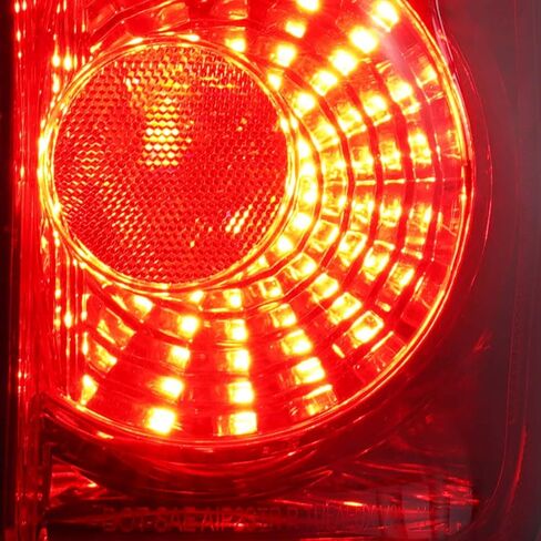 Tail lights Compatible With TOYOTA TUNDRA 2004-2006 Rear Lamps Pair (Smoke Red) in Kuwait