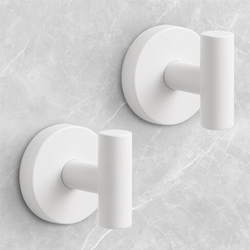 Shower Hooks for Inside Shower,No-Drill Removable&Reusable Towel Hooks for Bathroom,Heavy Duty Suction Cup Hooks for Glass Window,2 Packs(Silver) in Kuwait