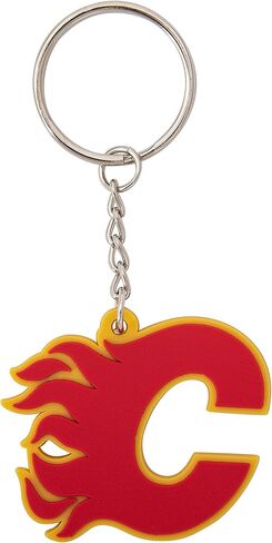Desert Cactus Calgary Flames Keychain NHL National Hockey League Car Keys Holder (PVC) in Saudi Arabia