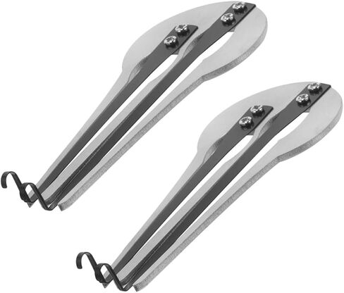 BESTonZON Ethnic Jaw Harp Portable 5.11 Inch Mini Mouth Harp Double Tone Metal Instrument for Beginners Travel Outdoor Entertainment Folk Music in Saudi Arabia