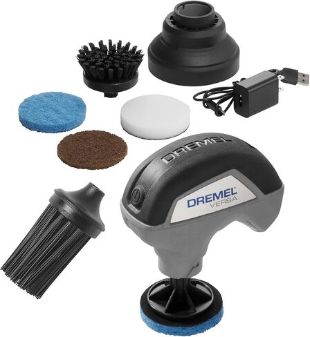 Dremel Versa 5-Pack Scrub Daddy Cleaning Sponge Pads, Variety Pack for Multi-Surface Cleaning, for use in Kitchen, Household and Bathroom - Compatible with Versa Power Scrubber Tool, PC360-5 in Saudi Arabia
