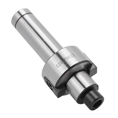 حامل أدوات طحن الوجه C20 FMB22 CNC، مادة فولاذية كربونية، أقصى قطر للإمساك 22 مم، متين لآلات الطحن in Kuwait