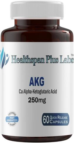 كبسولات Ca AKG (الكالسيوم ألفا كيتوجلوتارات) 250 ملجم، 60 كبسولة in Kuwait